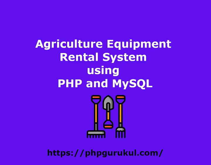 Agriculture Equipment Rental System