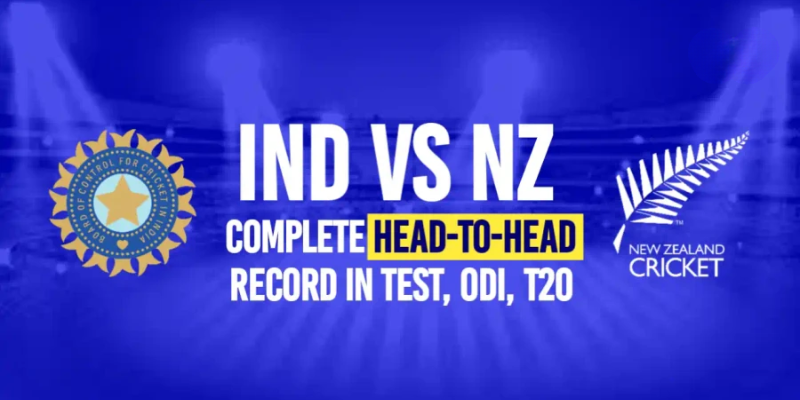 India vs New Zealand Head-to-Head Records