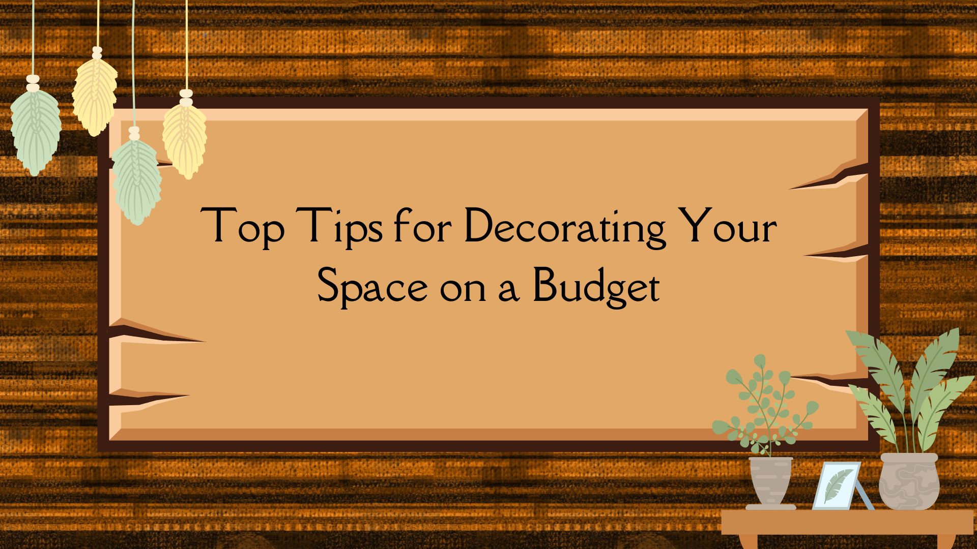 Top Tips for Decorating Your Space on a Budget