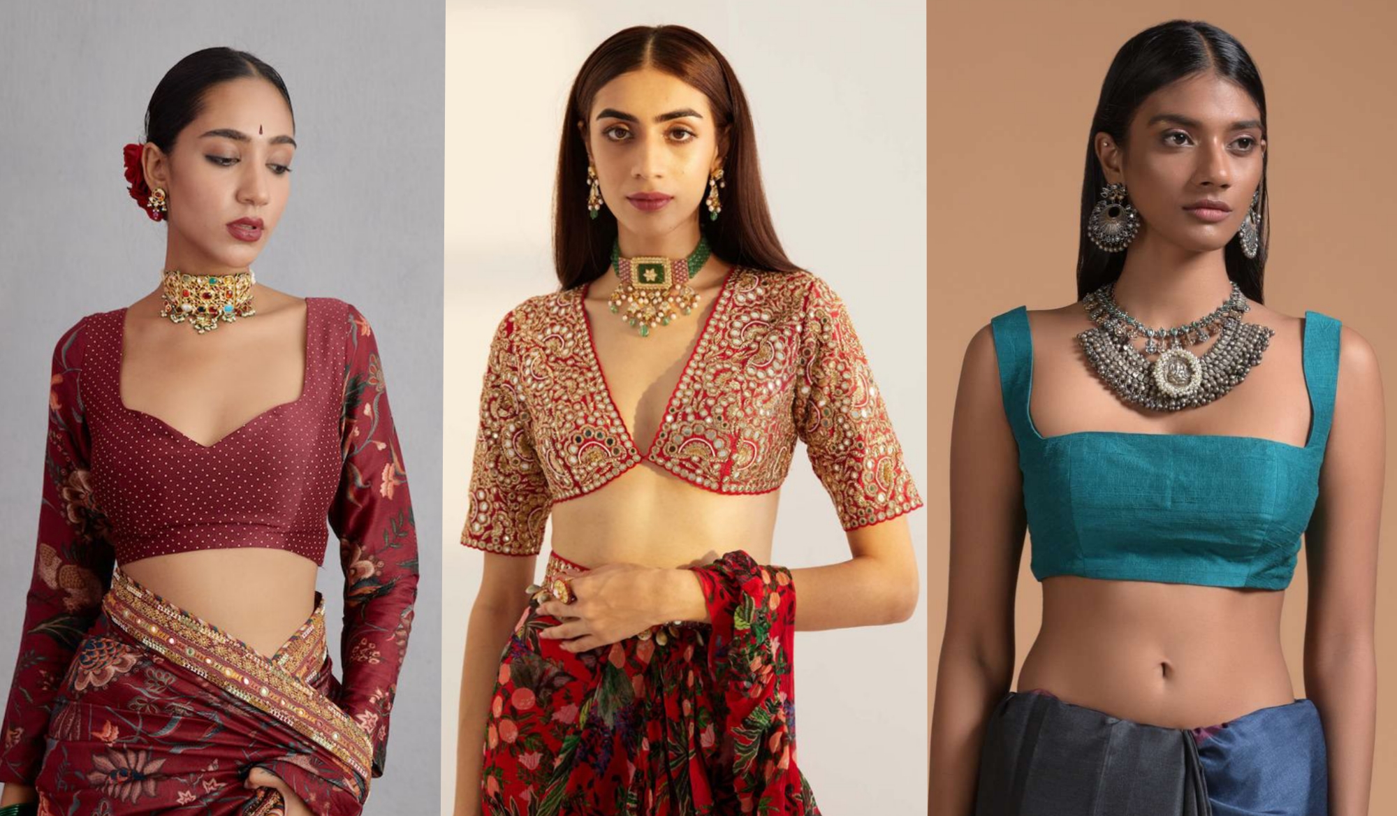 Choose the Perfect Blouse for Your Saree Style