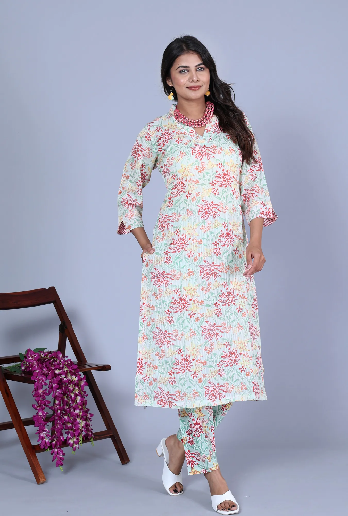 Buy Cotton Hand Block Printed Kurtas