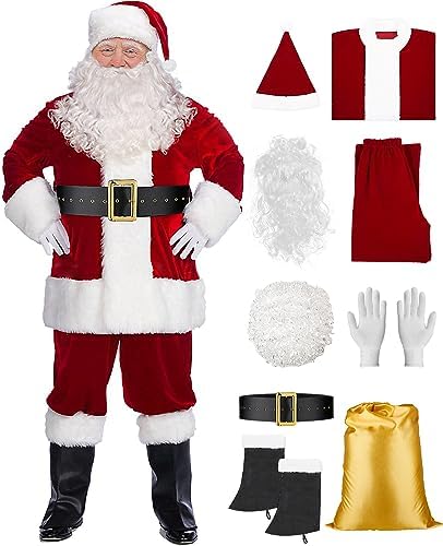 Men’s Santa Claus Costume A Guide to Embracing the Christmas Spirit