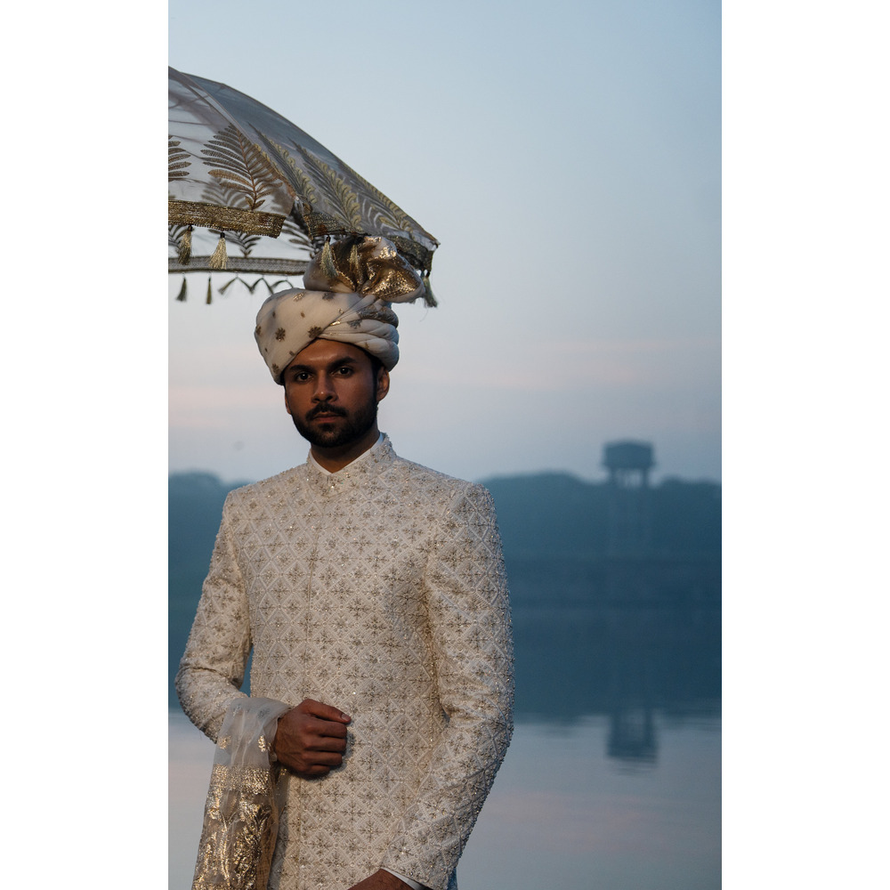 The Black Sherwani