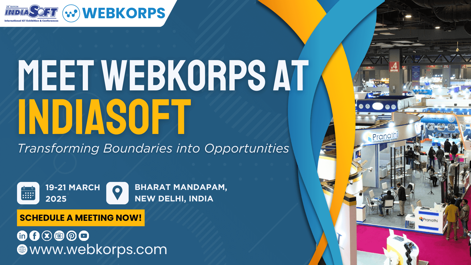 Meet Webkorps at IndiaSoft