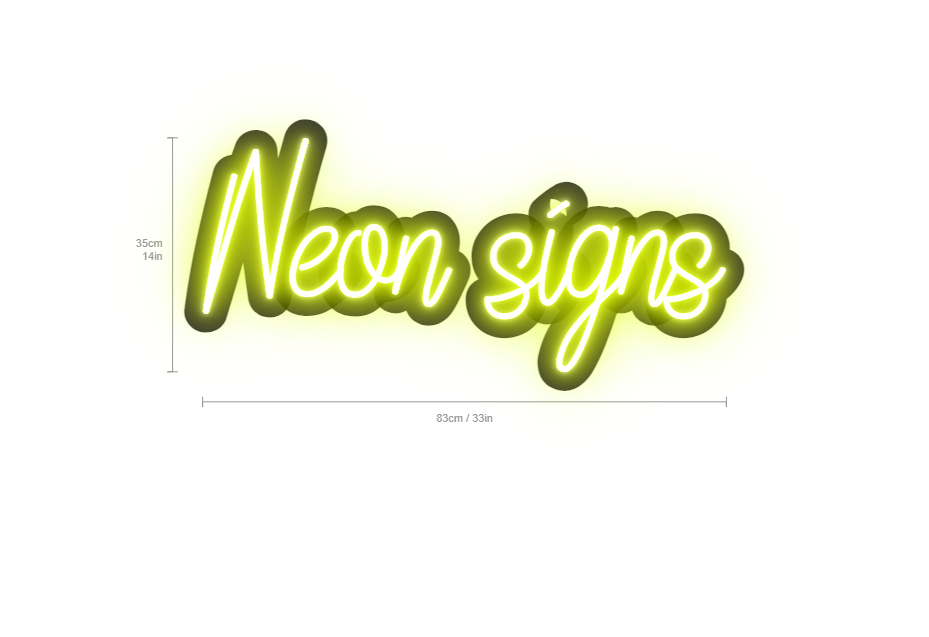 neon sign