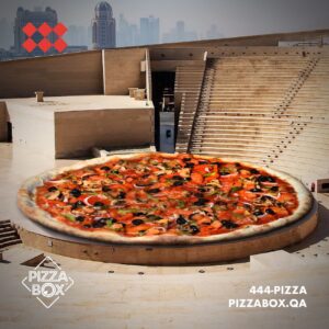 pizza box Best Pizza in Qatar