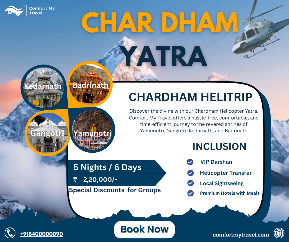 Char Dham Yatra By Helicopter Package