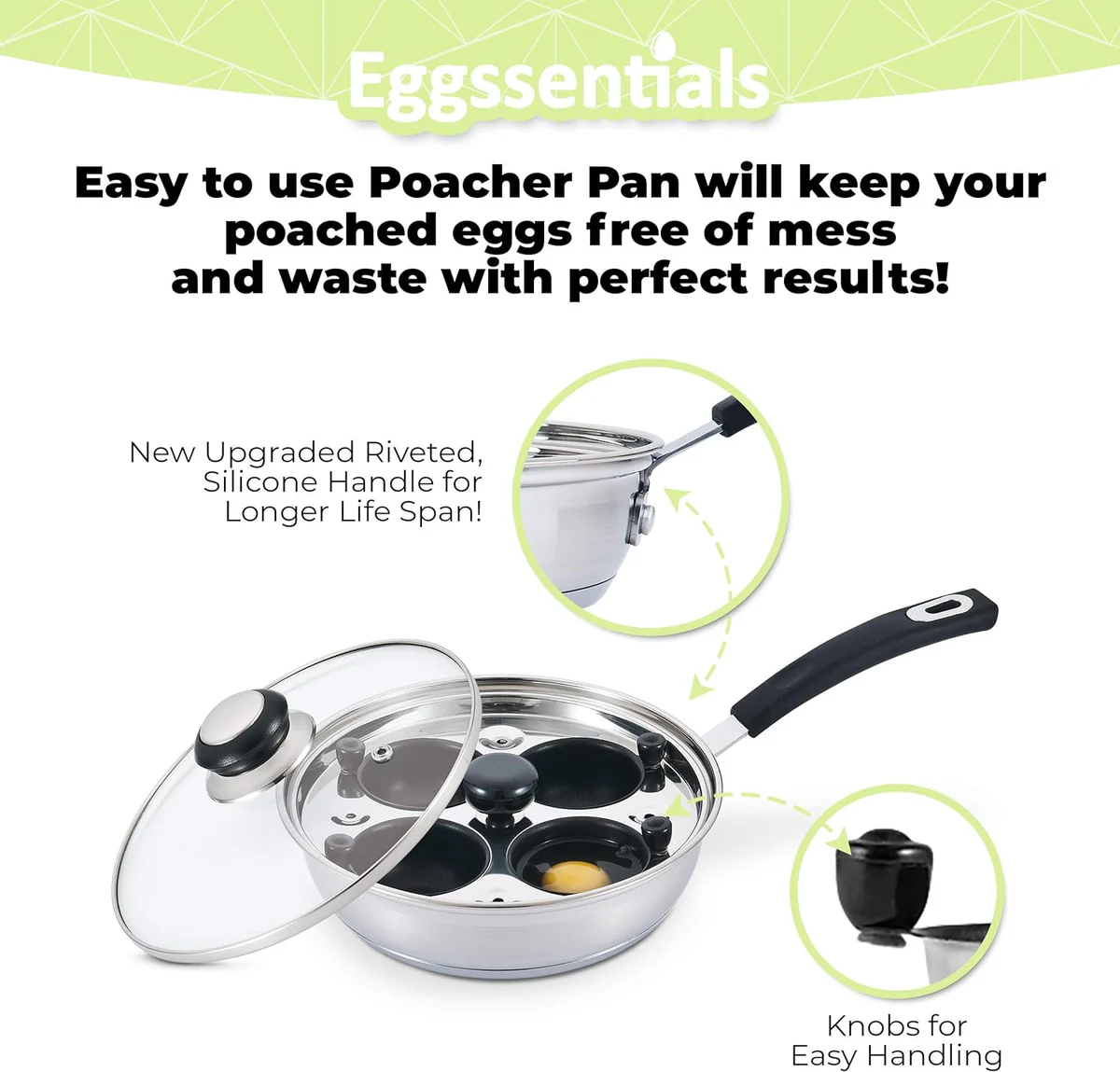 egg poacher pan