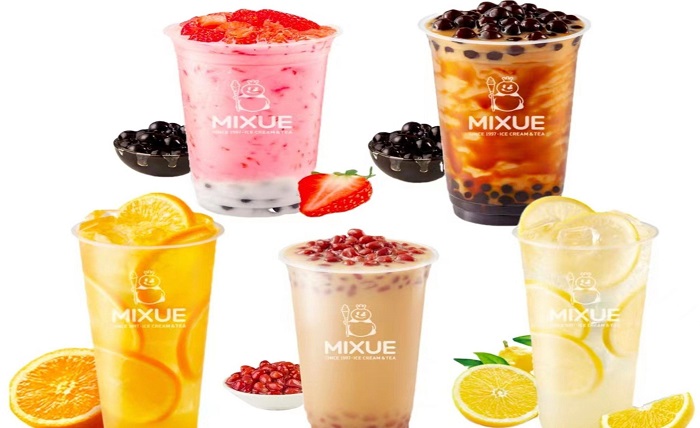 menu mixue lemon