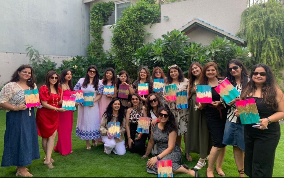 beginner-friendly paint parties