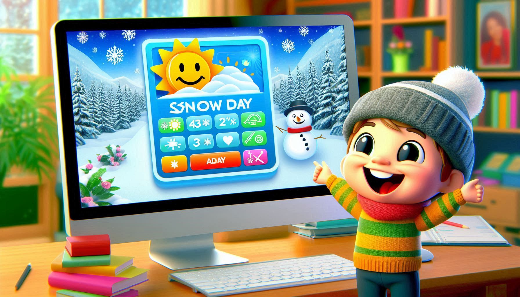 grad school snow day calculator