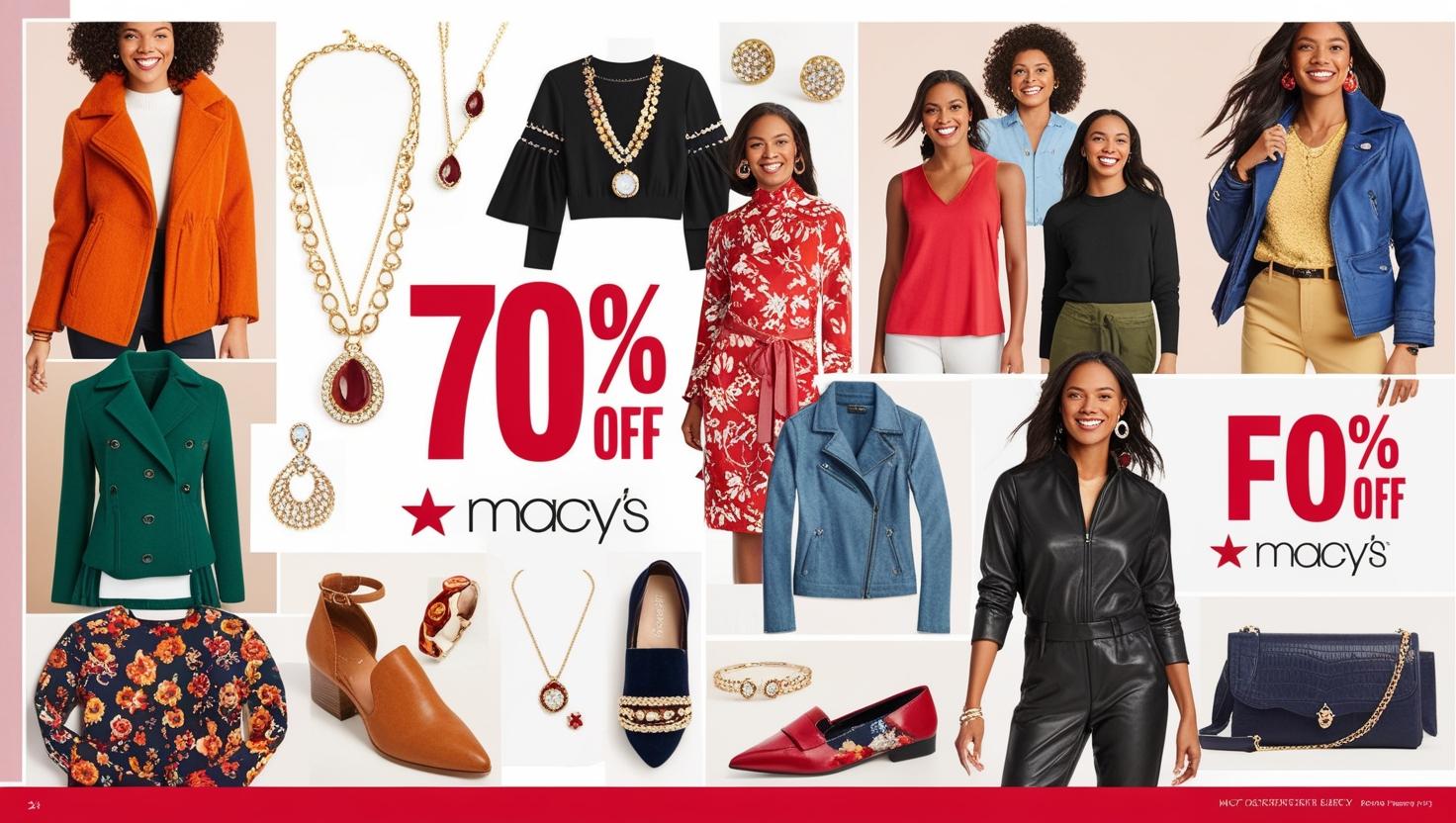 Woman in top-rated denim from Macy’s collection