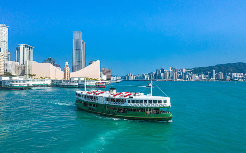 visitors in Hong Kong