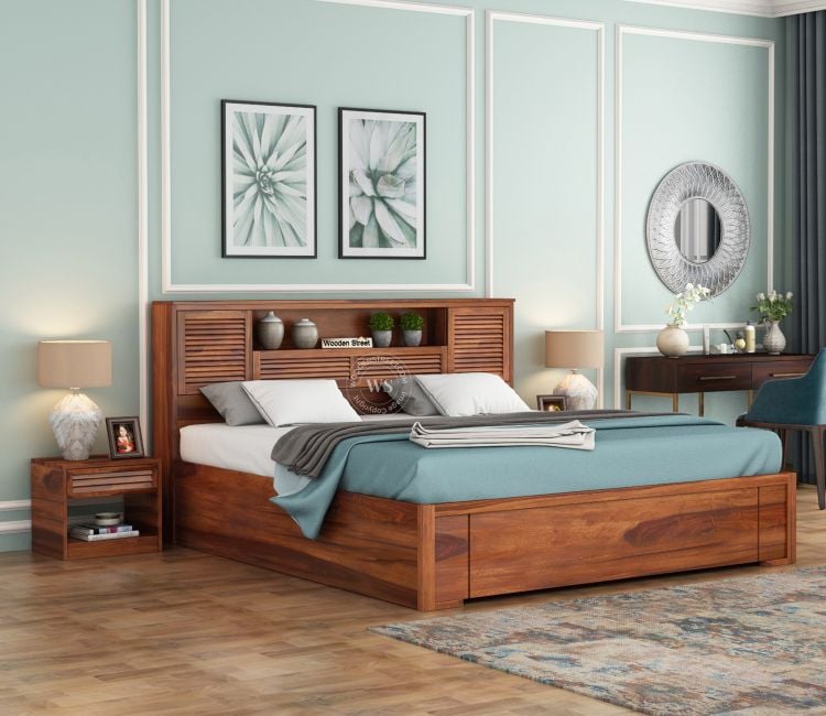 wood bed design