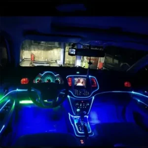 Wire interior car LED strip lights