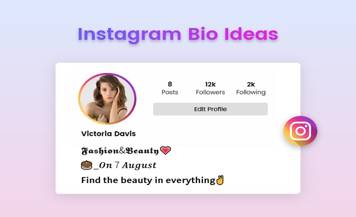 instagram bio