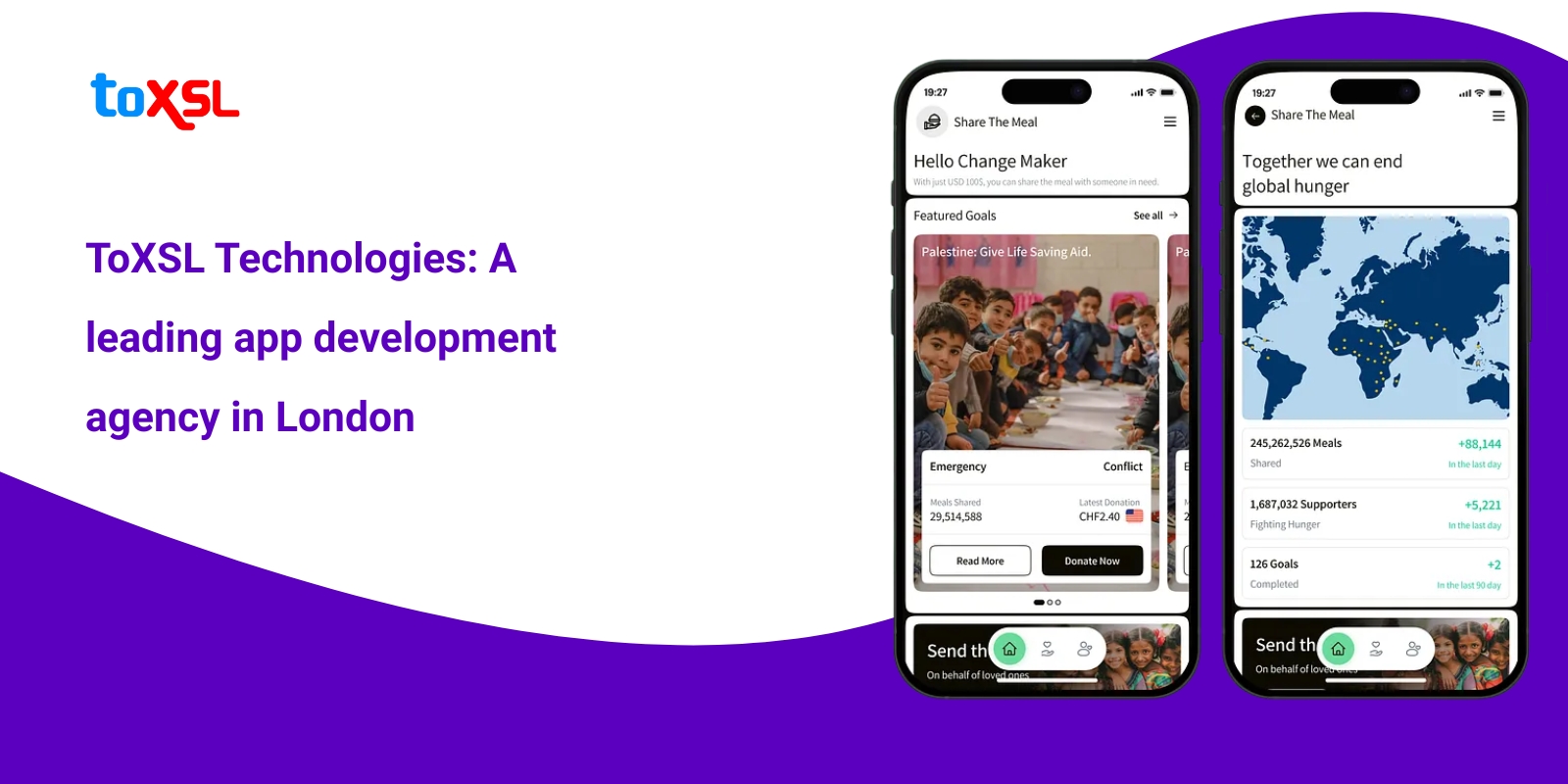 ToXSL Technologies A leading app development agency in London