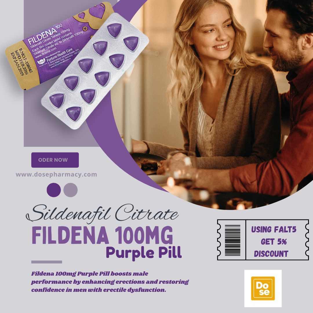 Fildena 100mg Tablets: A Proven ED Treatment for Men