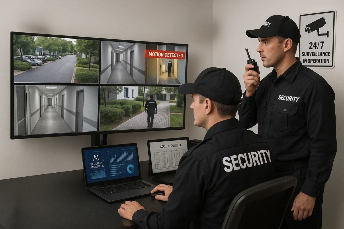 How to Integrate CCTV and Security Guards for Better Property Protection