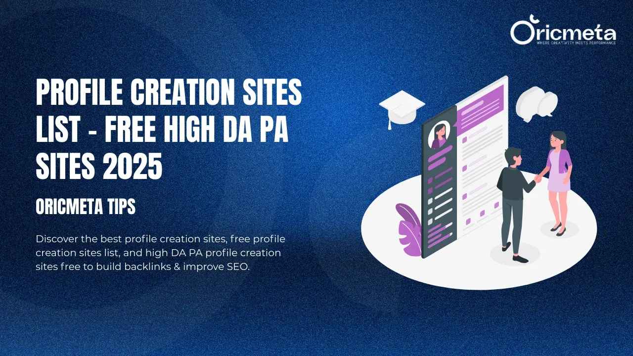 free profile creation sites