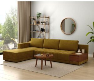 l shape sofa design from wooden street