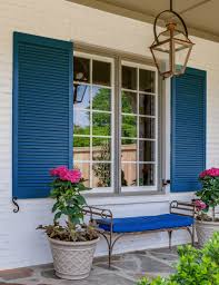 Interior window shutters