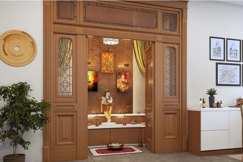 3D Corian Mandir