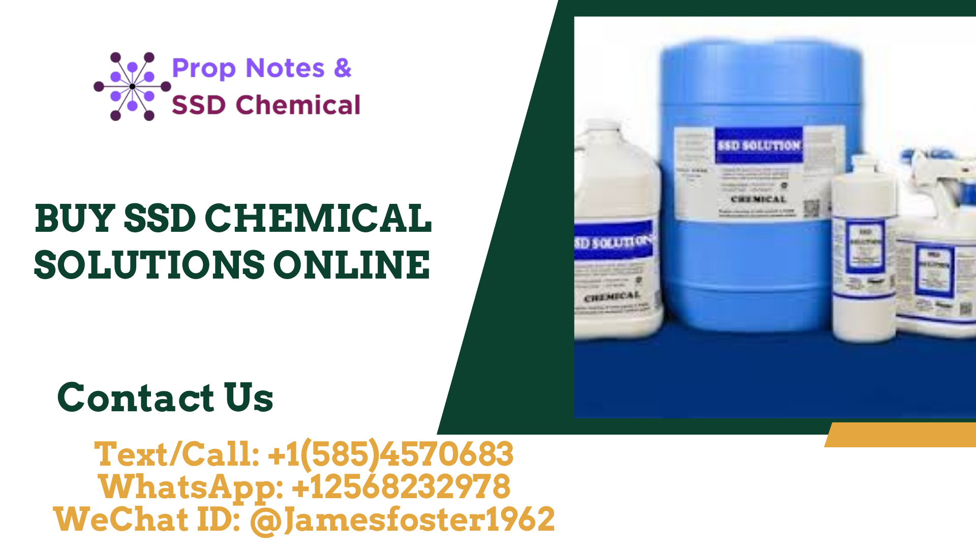 Buy SSD chemical solutions at Best Price – propnotesandssdchemical.com