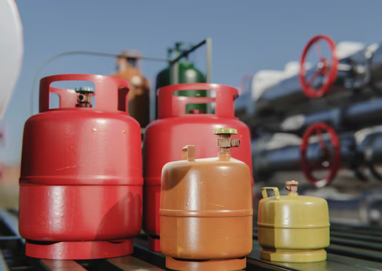 gas barbecue bottle