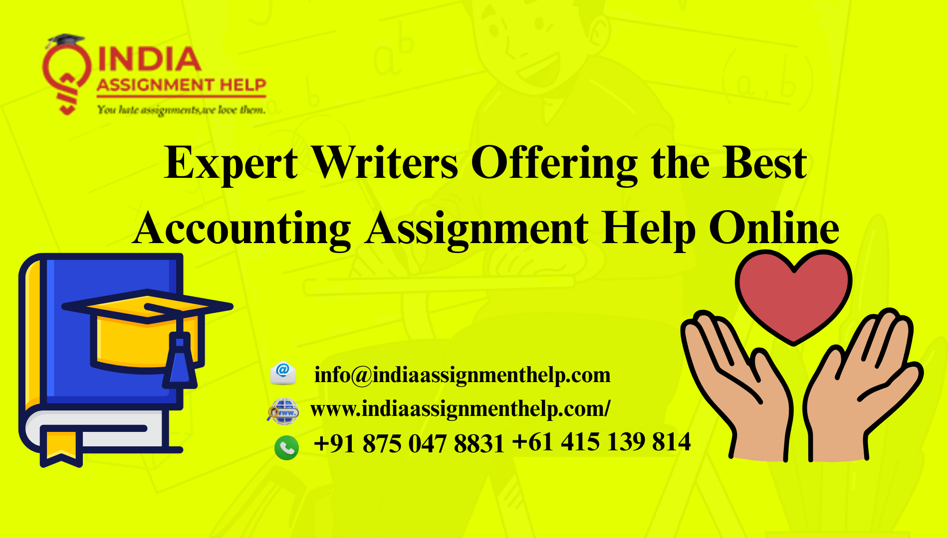 Expert Writers Offering the Best Accounting Assignment Help Online