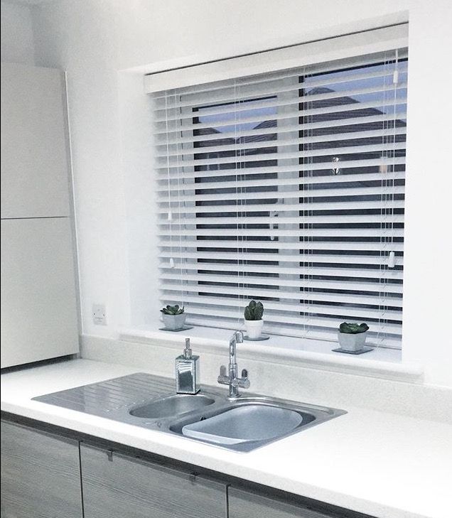 Venetian blinds installed in a modern London home