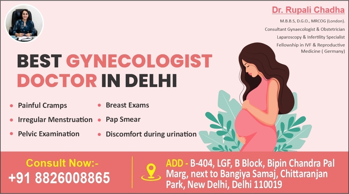 Best Gynecologist Doctor in Delhi