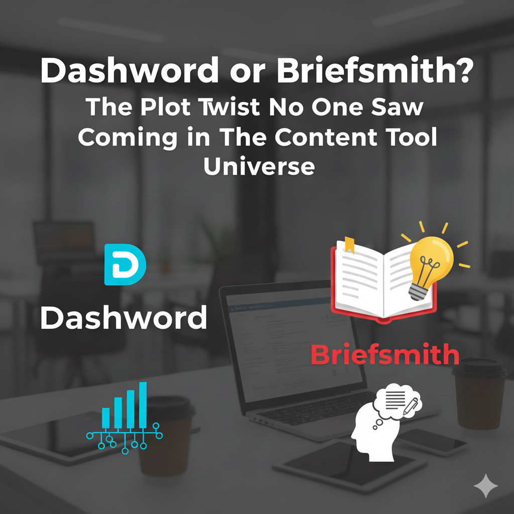 Dashword or Briefsmith? The Plot Twist No One Saw Coming in the Content Tool Universe