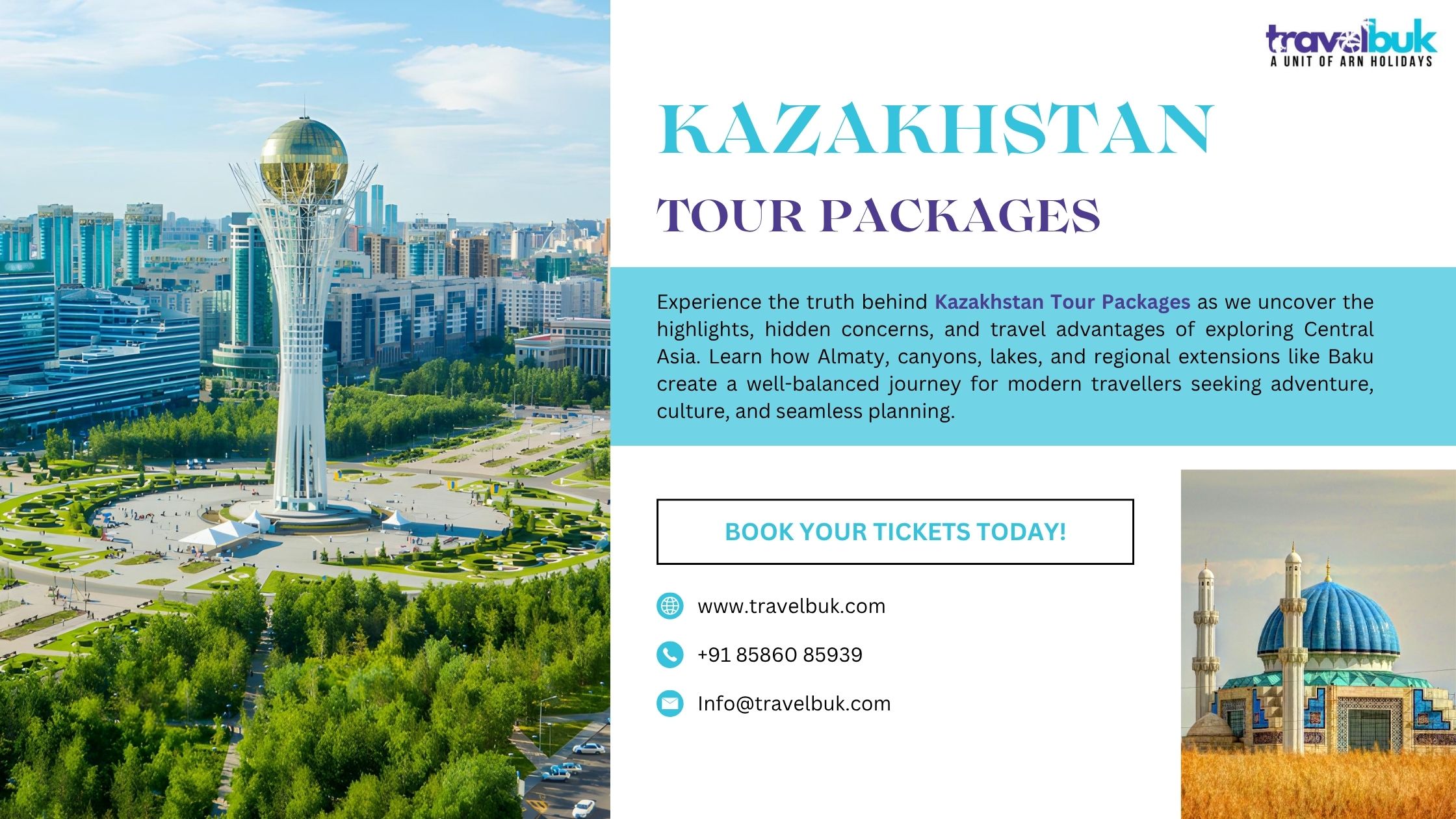 Are You Making a Mistake Choosing Kazakhstan tour packages?