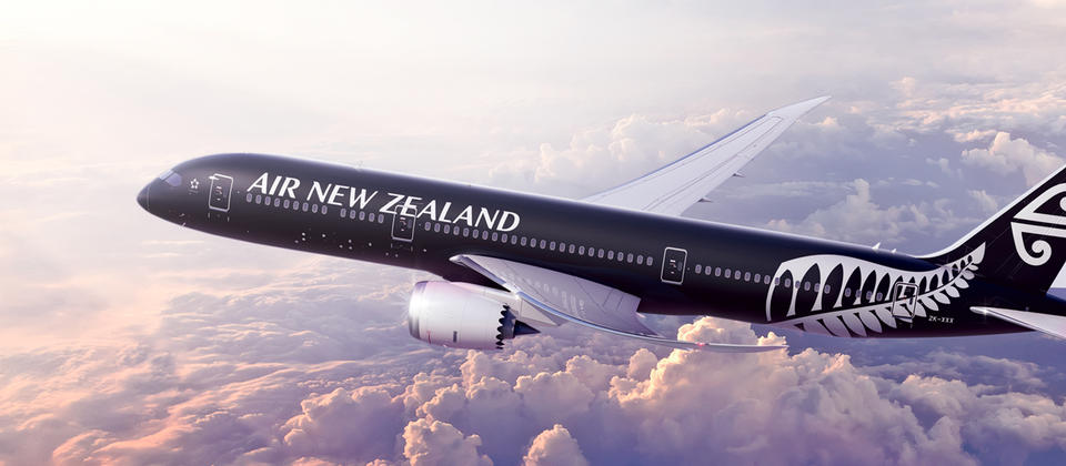 Air New Zealand web check-in