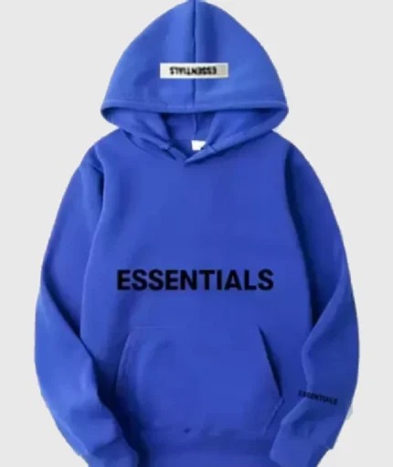 Black Essentials Hoodie