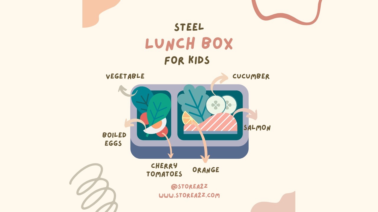 steel lunch box for kids