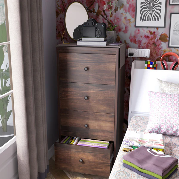 wooden chest of drawers