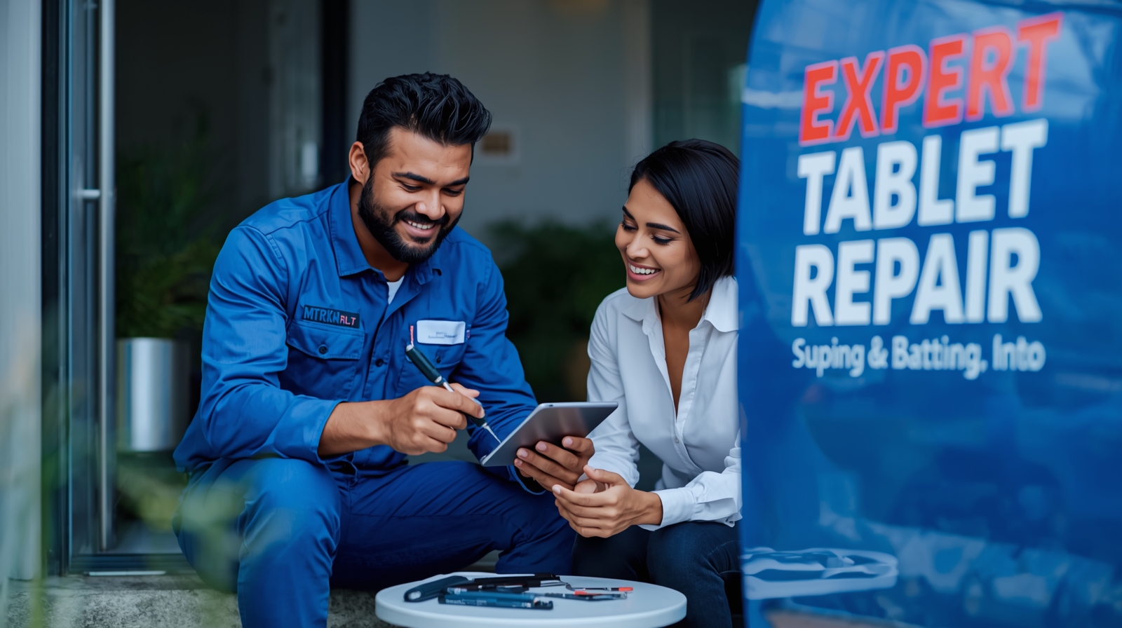 Expert Tablet Repair: Fix Your Screen or Battery with Doorstep Service