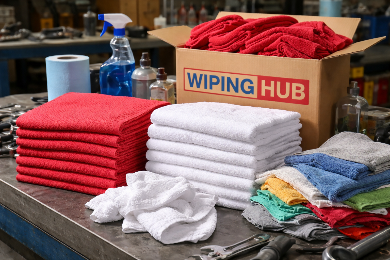 Shop Towels & White Terry Towels for Every Job