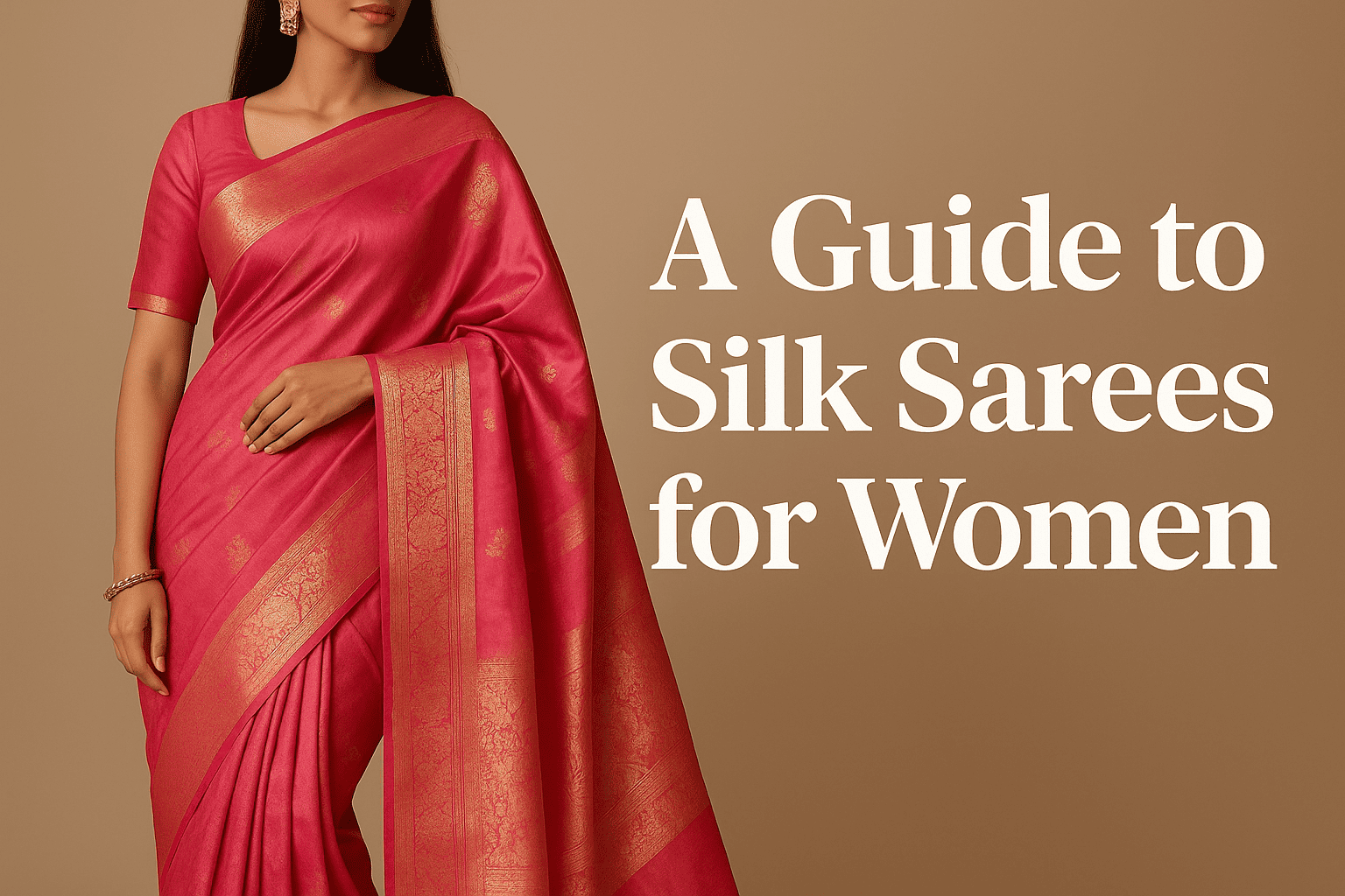 Guide to Silk Sarees for Women | Types & Styling Tips