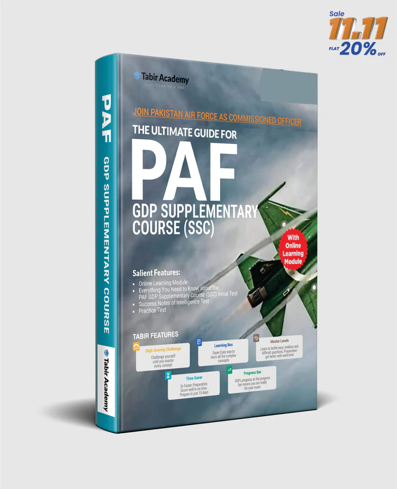 The Ultimate Guide for PAF GDP Supplementary Course (SSC) – Shop Tabir Academy