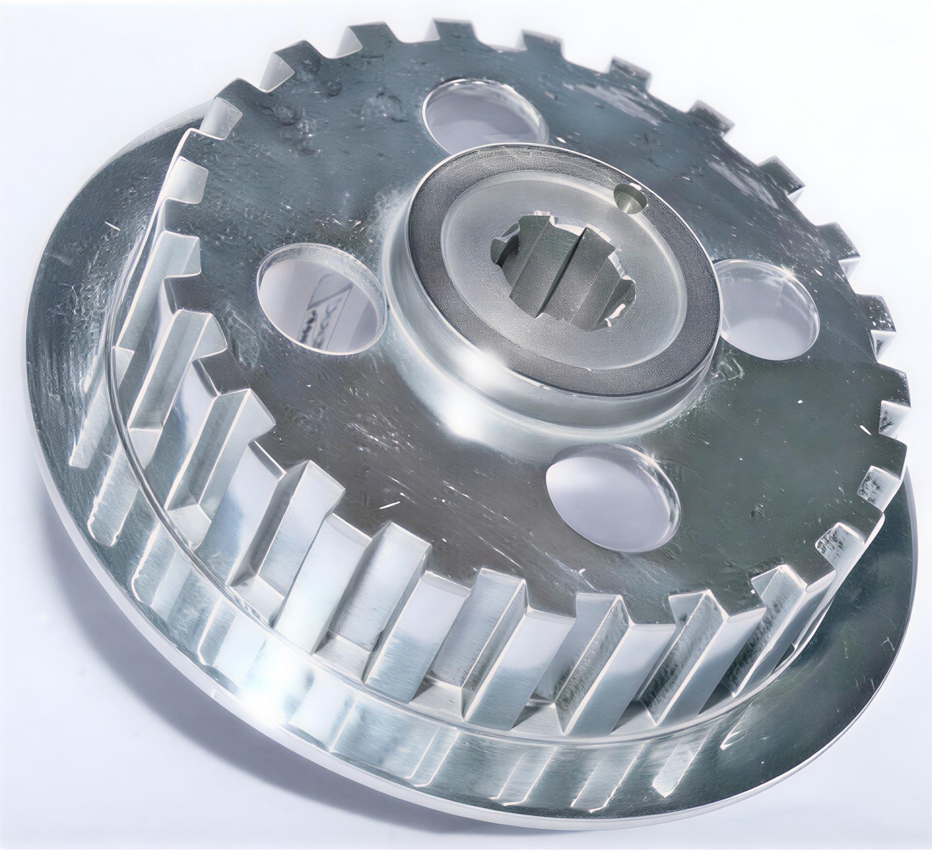 Aluminium die casting components with smooth finish and precise shapes for industrial and power tool applications