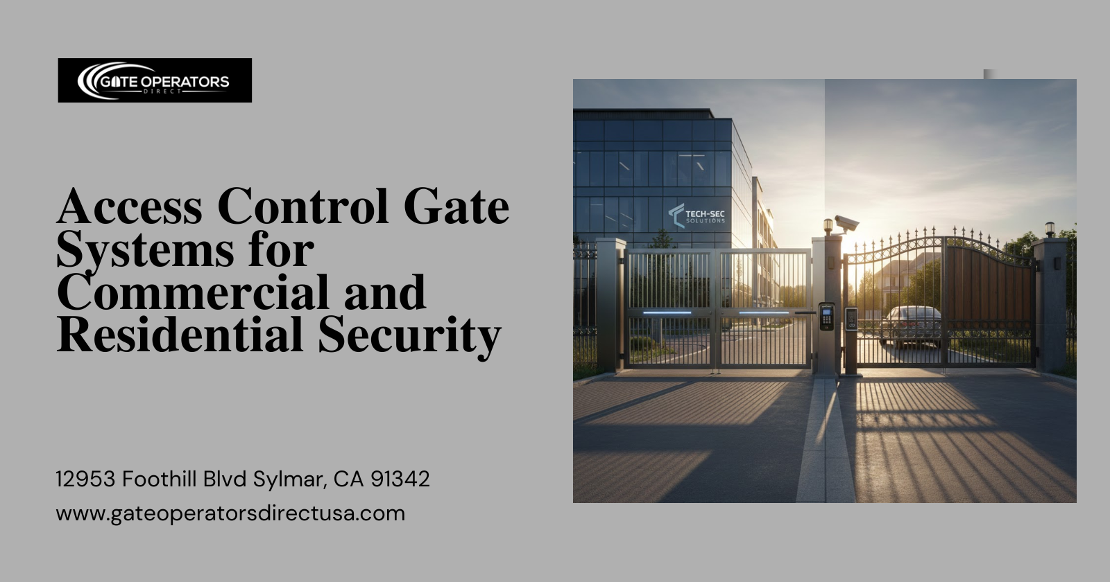Access Control Gate Systems