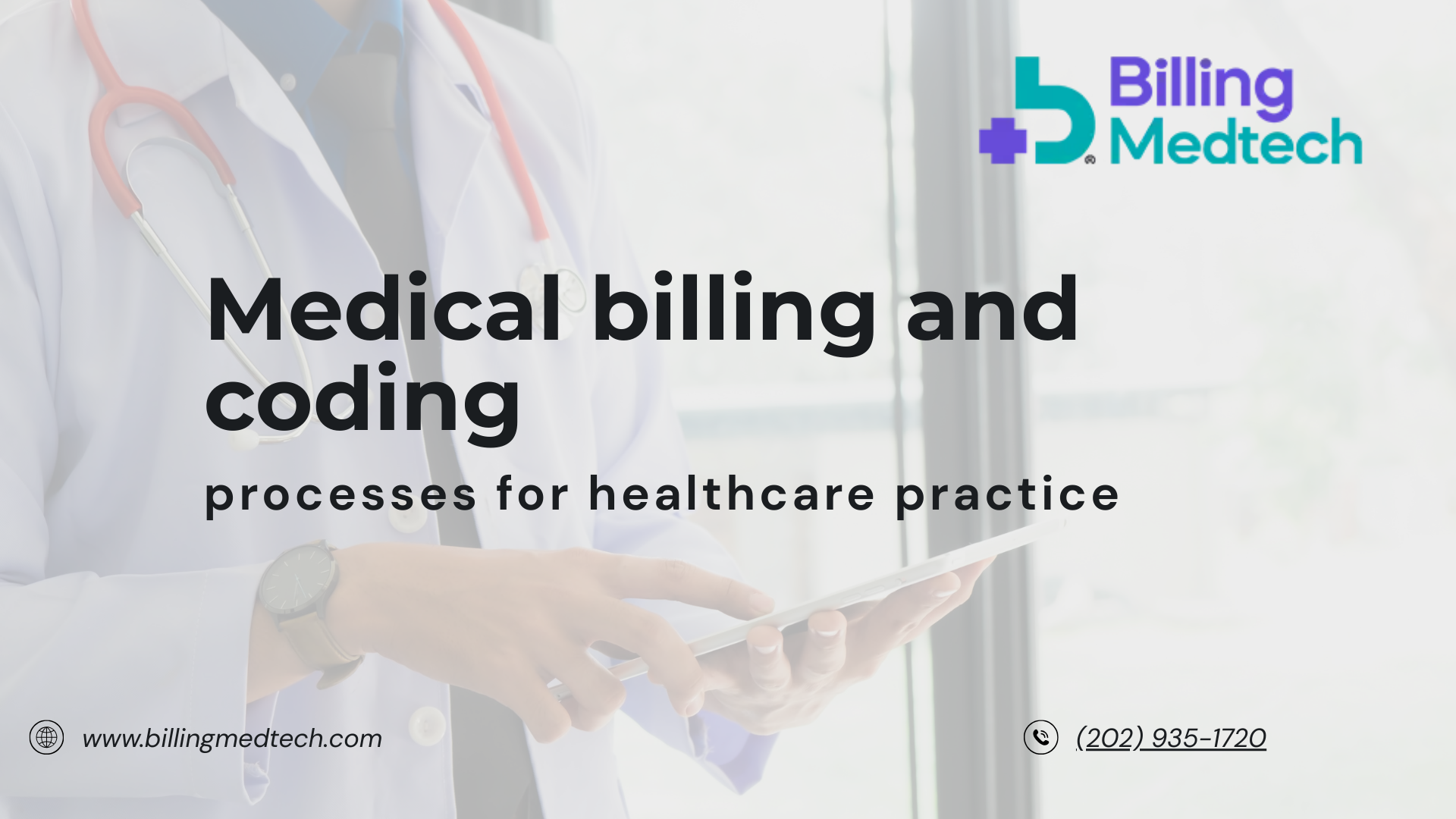 Medical billing and coding processes for healthcare practices