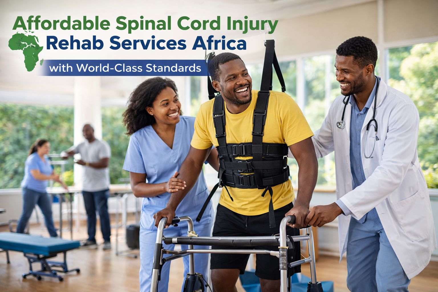 Spinal cord injury rehab service Africa