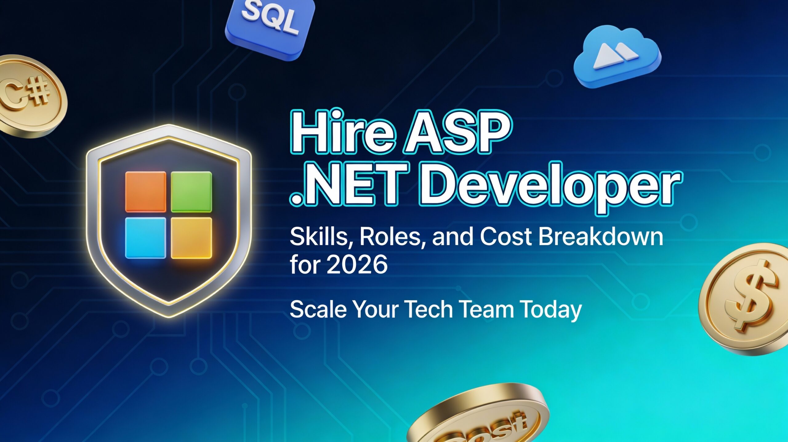 Hire ASP .NET Developer: Skills, Roles, and Cost Breakdown for 2026
