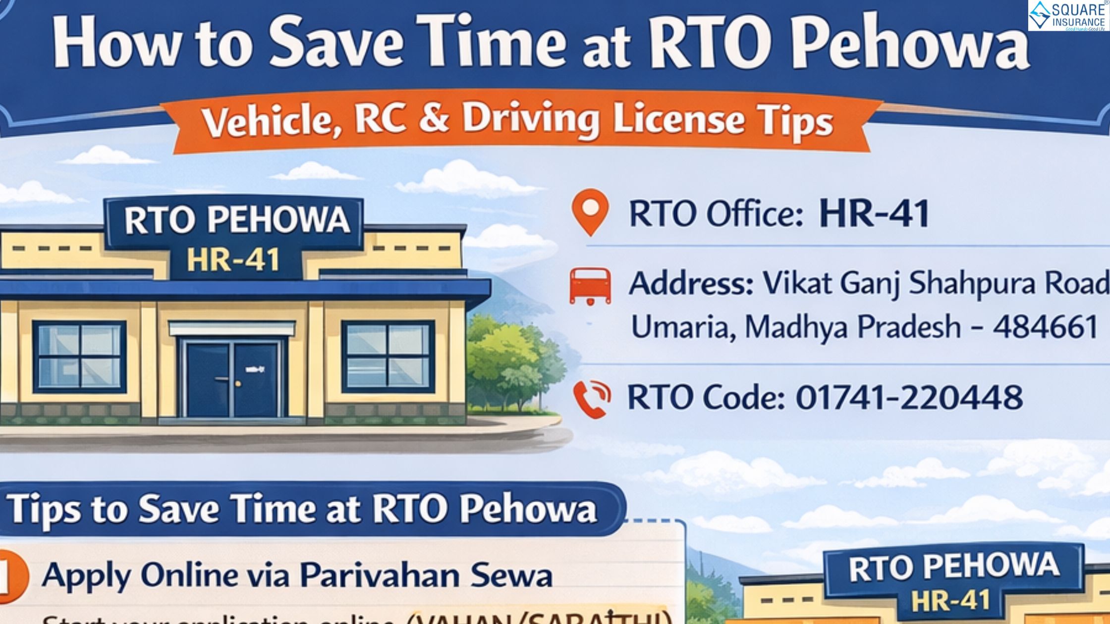 How to Save Time at RTO Pehowa – Vehicle, RC, and Driving License Tips