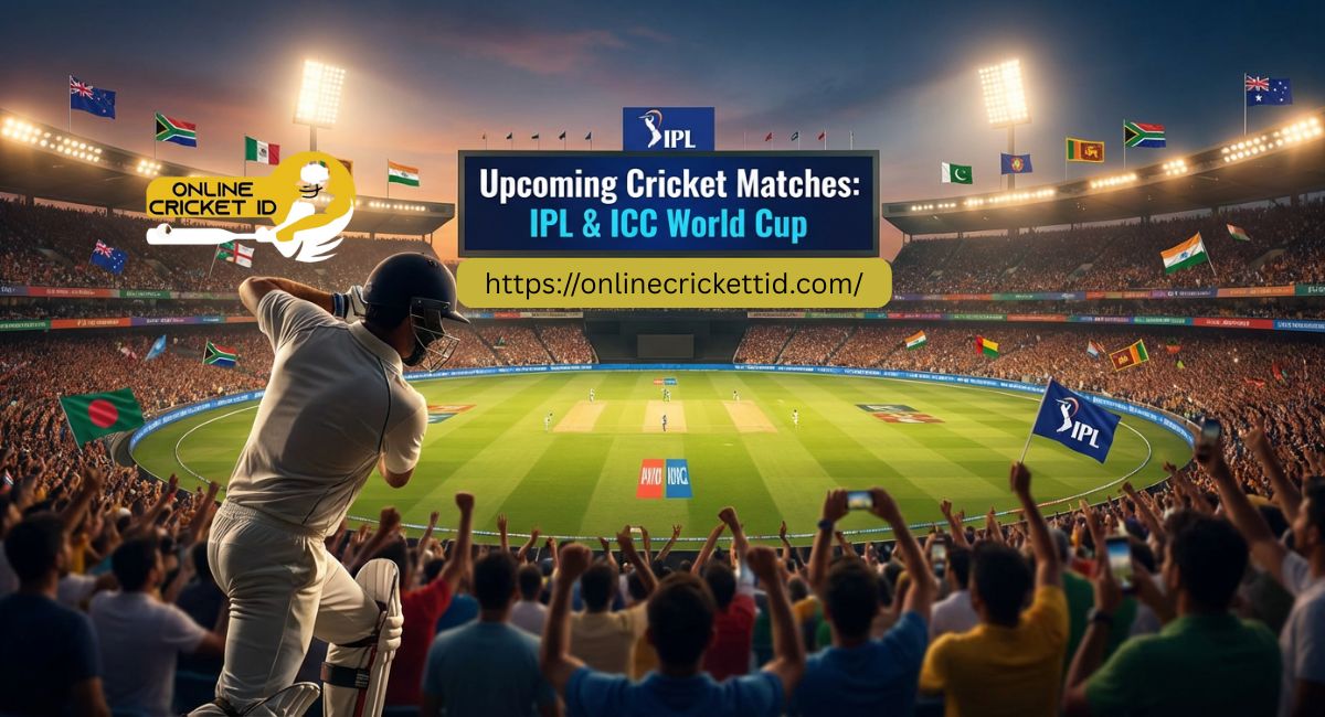 Upcoming Cricket Matches: IPL & ICC World Cup