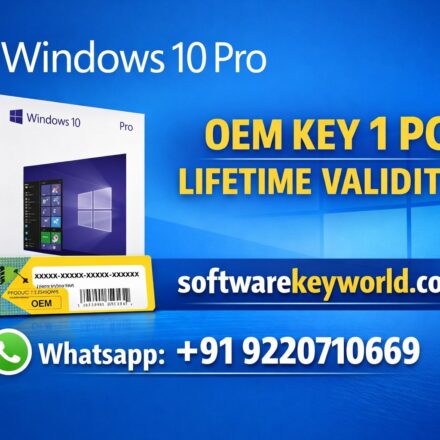 Windows 10 Pro OEM Key, Cheap Windows License India, Lifetime Windows Key, Buy Windows 10 Pro Online, Genuine Microsoft License, Windows 10 Pro OEM Key 1 PC Lifetime Validity,